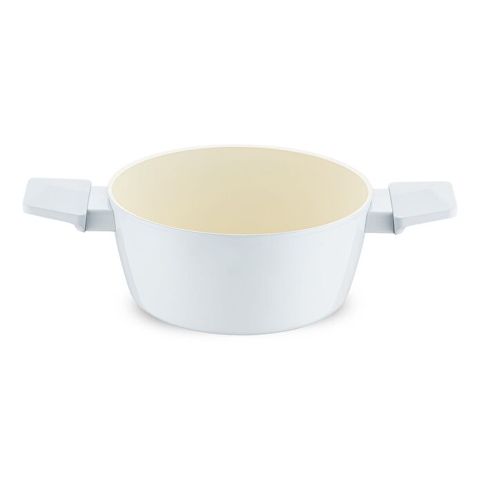 Jumbo Swiss Crystal Light Grey Derin Tencere 20 cm