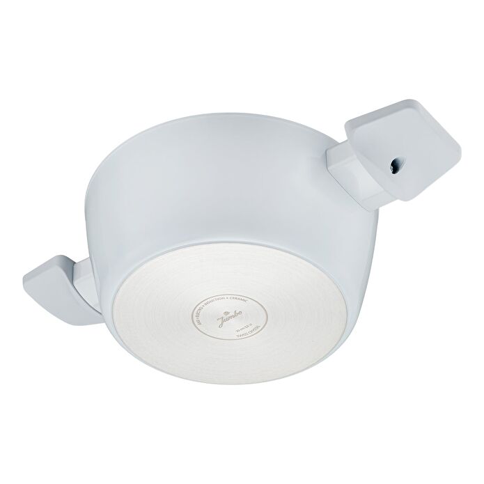 Jumbo Swiss Crystal Light Grey Derin Tencere 20 cm