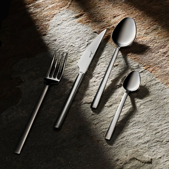 Jumbo 1800 24 Parça 6 Kişilik Tatlı Çatal Kaşık Bıçak Takımı