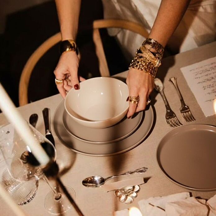 Jumbo Collina 4 Parça 1 Kişilik Yemek Takımı