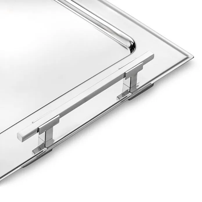 Jumbo New 9100 28 Parça Kare Çay Seti Çelik