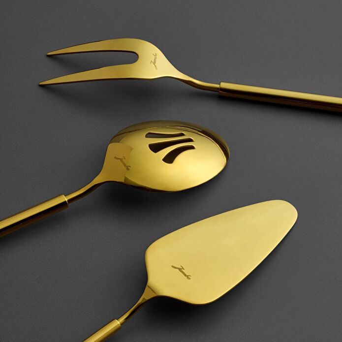 Jumbo 6000 Roller 5 Parça Titanyum Gold Servis Seti