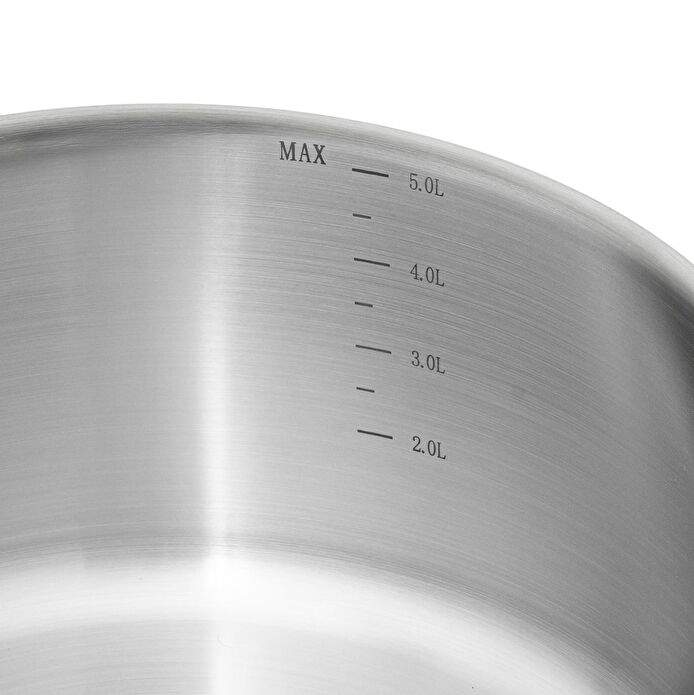 Jumbo Storey 3PLY 8 Parça İndüksiyon Tabanlı Çelik Tencere Seti