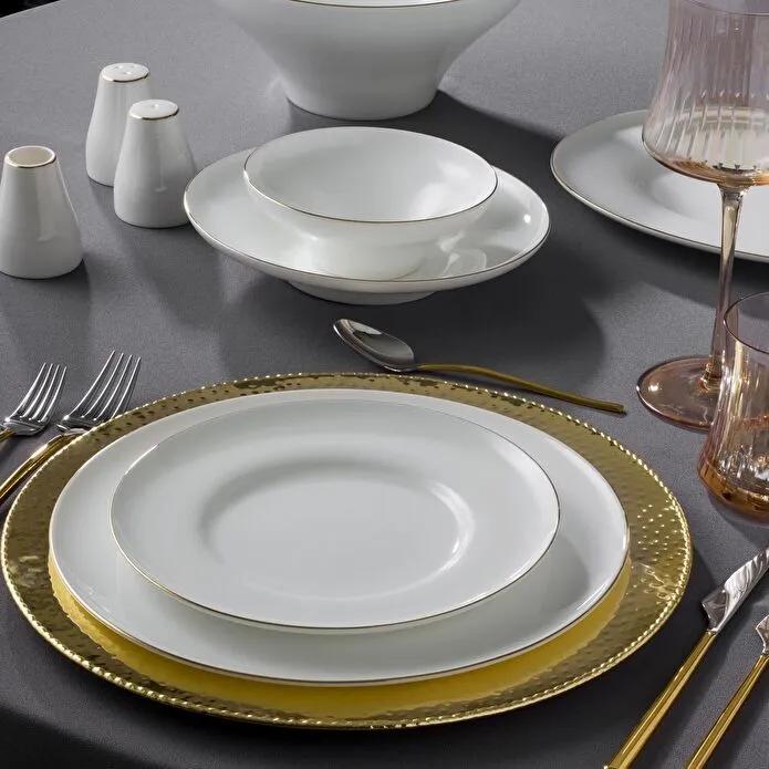 Jumbo Laurel Gold 55 Parça 12 Kişilik Yemek Takımı