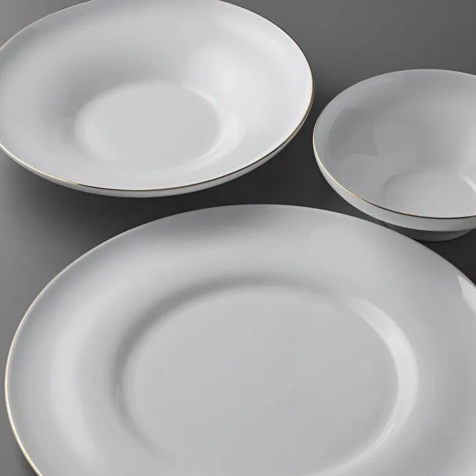 Jumbo Laurel Gold 55 Parça 12 Kişilik Yemek Takımı