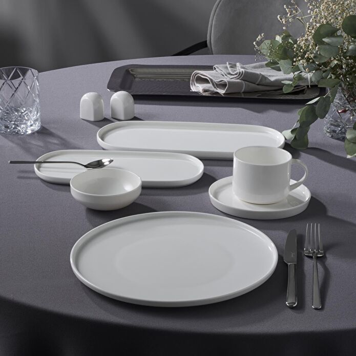 Jumbo Verdance 26 Parça 6 Kişilik Kahvaltı Takımı Beyaz