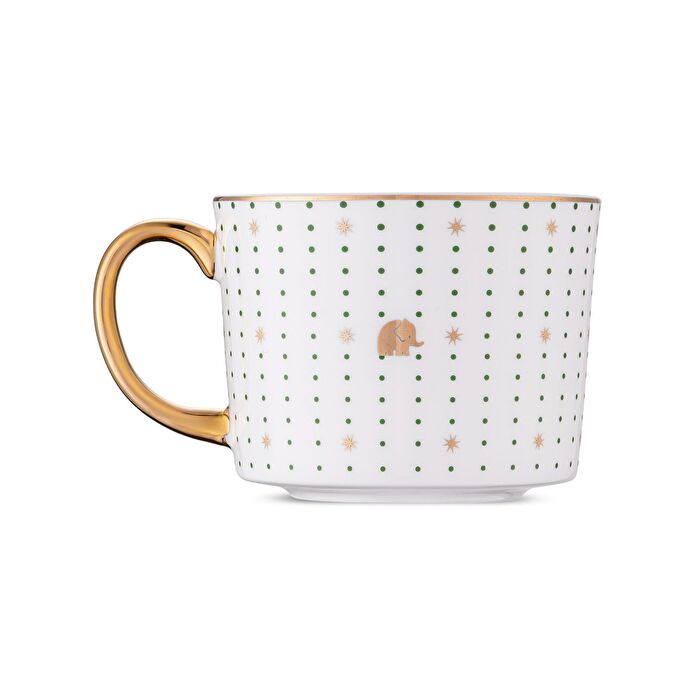 Jumbo Navy Yeşil 2'li Çay Fincan Takımı