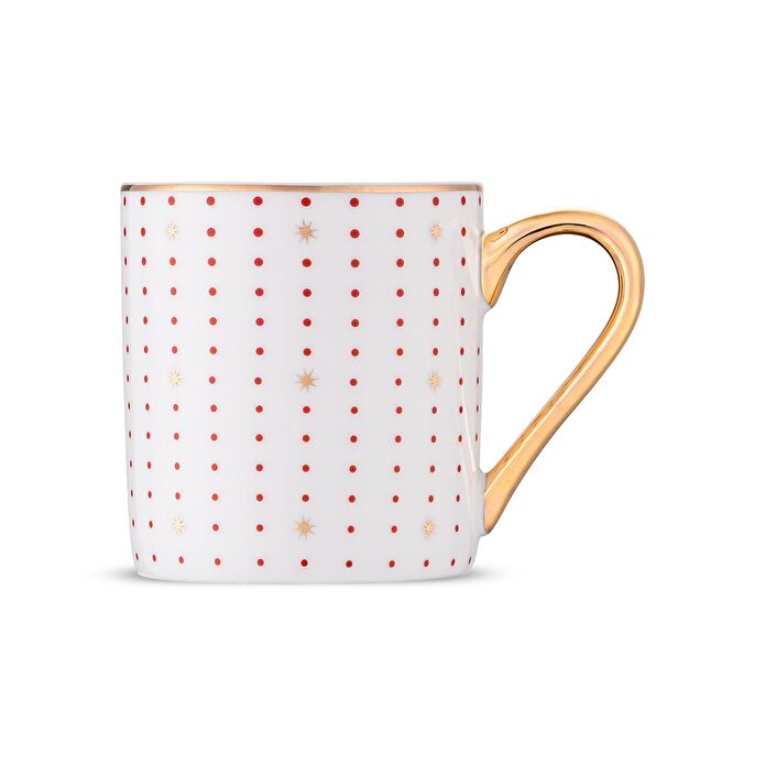 Jumbo Navy Kırmızı 2'li Kahve Fincan Takımı