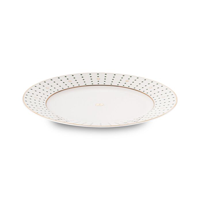 Jumbo Navy Yeşil 6'lı Pasta Tabağı