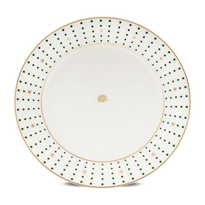 Jumbo Navy Yeşil 6'lı Pasta Tabağı