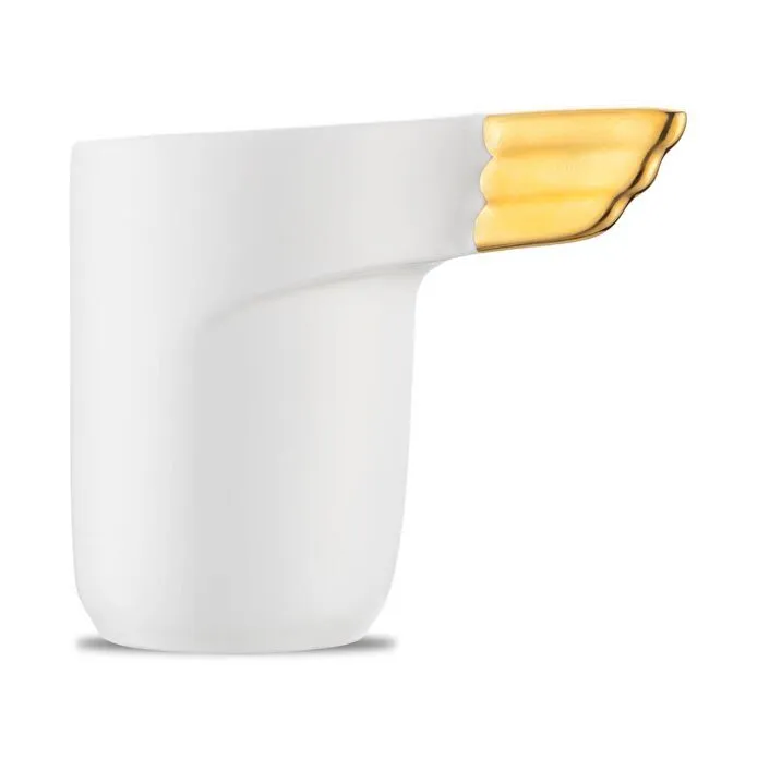 Jumbo Goddess 2 Kişilik Espresso Fincan Seti Gold