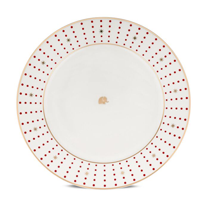 Jumbo Navy 24 Parça 6 Kişilik Yemek Takımı Kırmızı