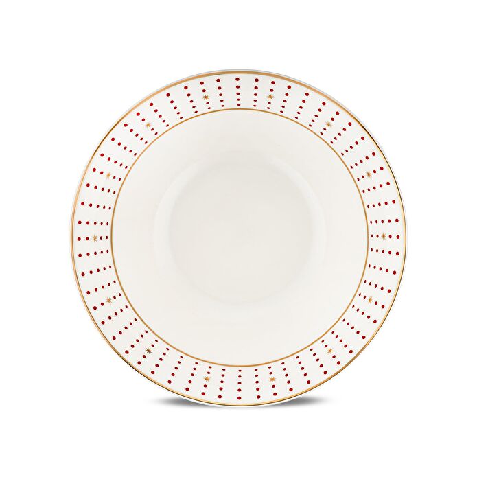 Jumbo Navy 24 Parça 6 Kişilik Yemek Takımı Kırmızı