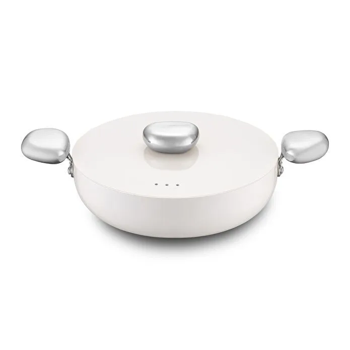 Jumbo Creamstone Swiss Crystal Cream 7 Parça Tencere Seti