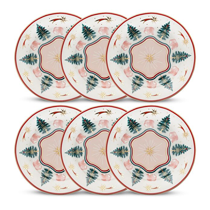 Jumbo Magic 200 6'lı Pasta Tabağı