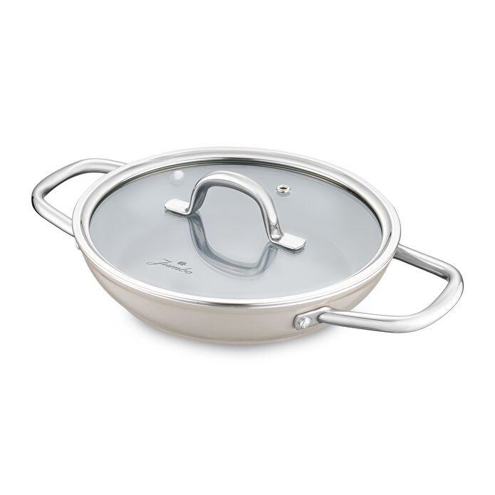 Jumbo Swiss Crystal Bej 6 Parça Sahan Seti