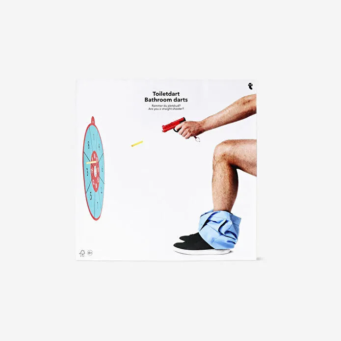 Flying Tiger Copenhagen Tuvalet Dart Oyunu