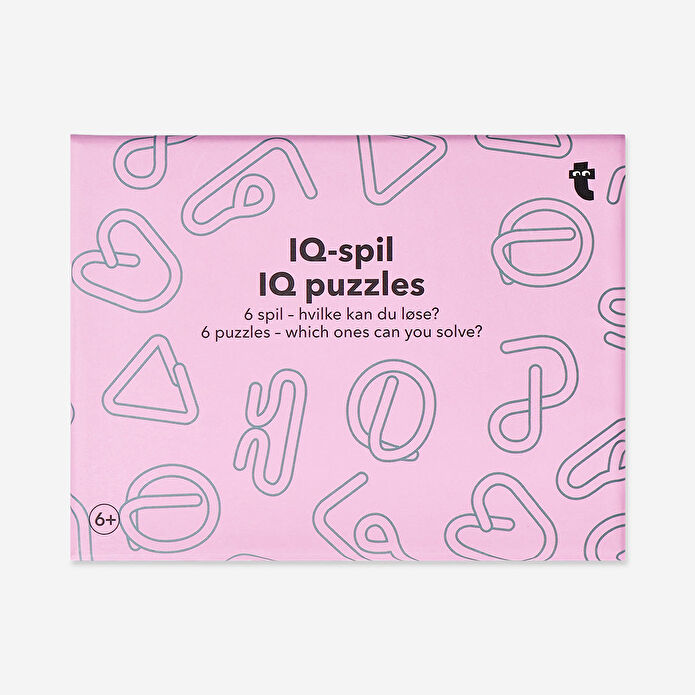 Flying Tiger Copenhagen Metal Zeka Oyunları Puzzle Seti