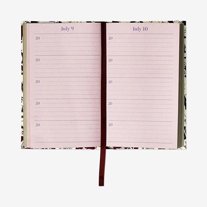 Flying Tiger Copenhagen Bordo 5 Yıllık Günlük