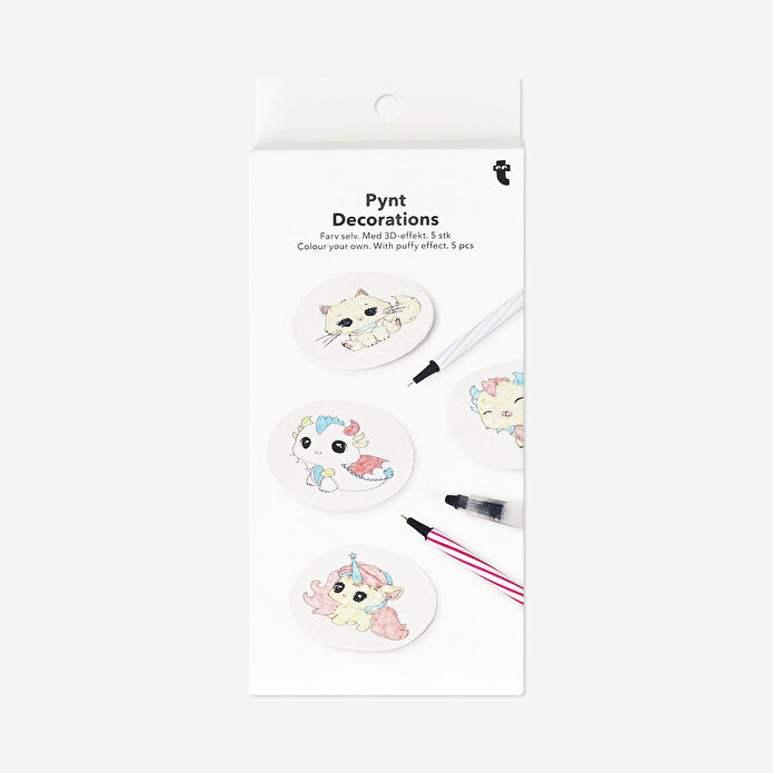 Flying Tiger Copenhagen Kendin Yap 3D Figür Boyama Seti