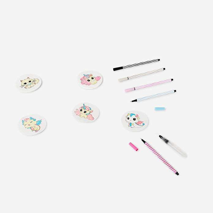 Flying Tiger Copenhagen Kendin Yap 3D Figür Boyama Seti