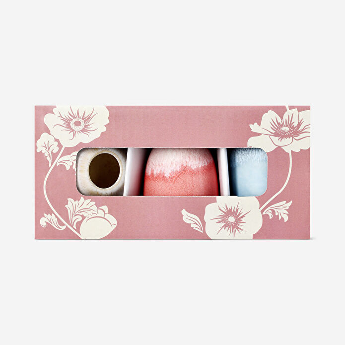 Flying Tiger Copenhagen 3'lü Seramik Vazo