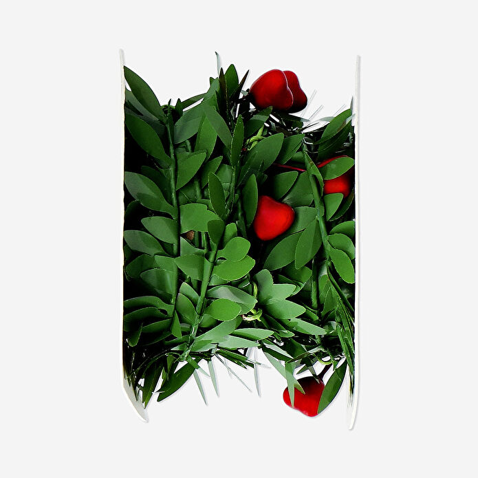 Flying Tiger Copenhagen Yılbaşı Bitkisi Şeklinde Şerit Süs