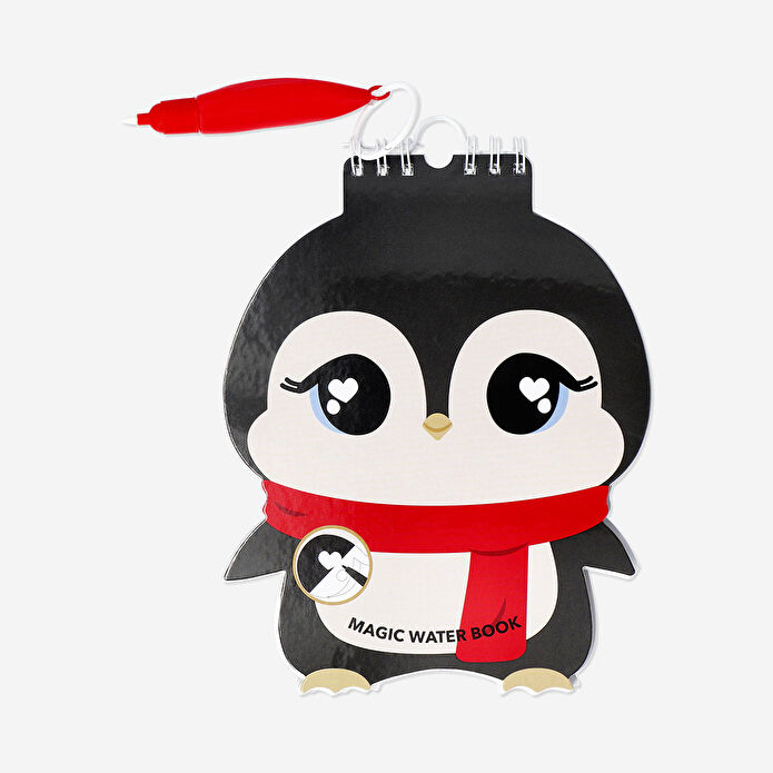 Flying Tiger Copenhagen Penguen Şeklinde Suluboya Kitabı