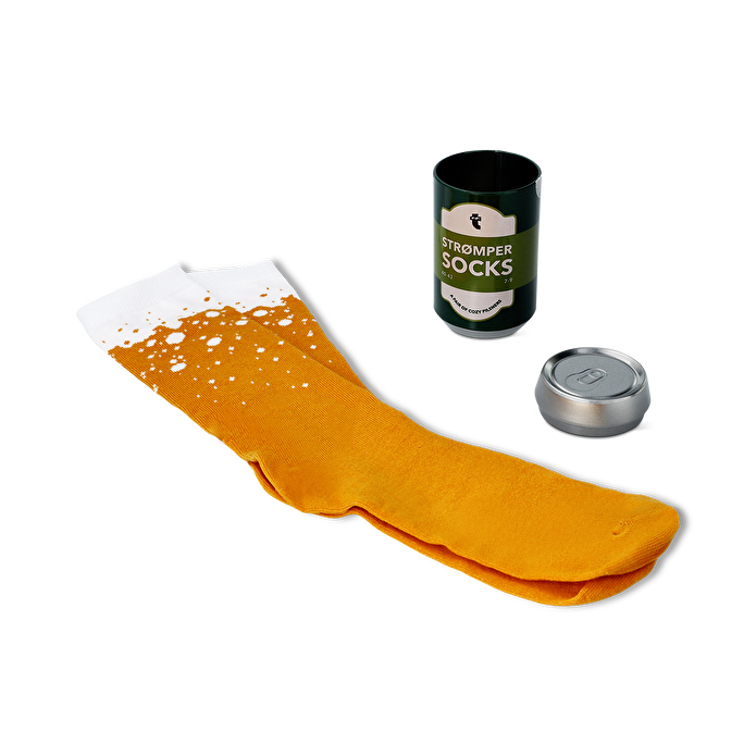 Flying Tiger Copenhagen İçecek Kutusunda Turuncu Çorap 41/43