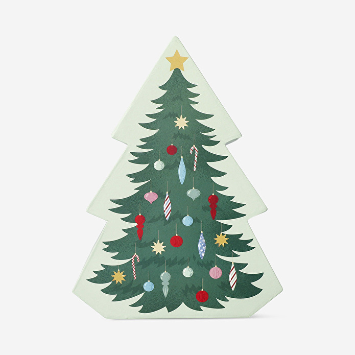 Flying Tiger Copenhagen Yılbaşı Ağacı Şeklinde Hediye Kutusu