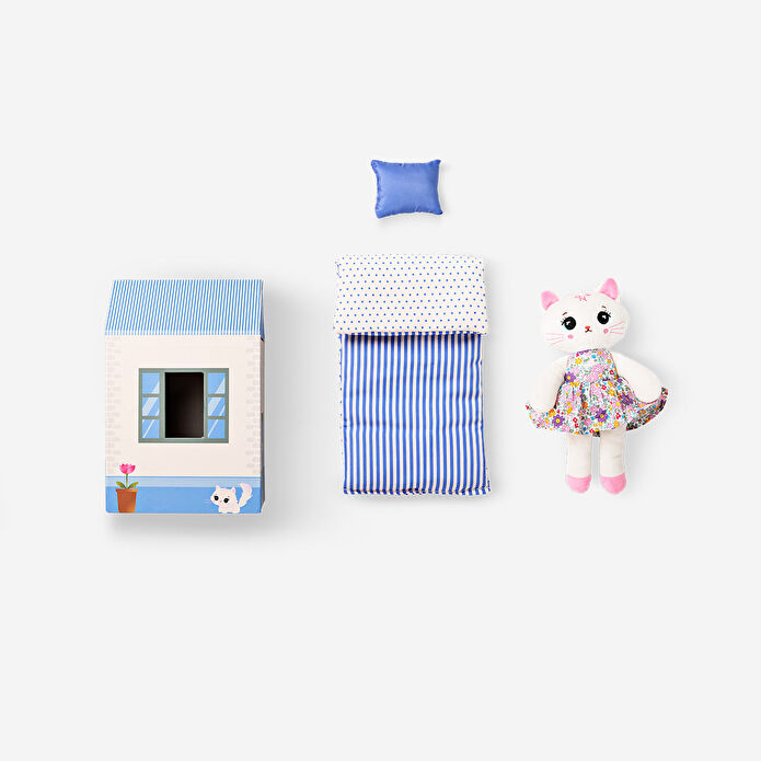 Flying Tiger Copenhagen Peluş Oyuncak Evi Seti