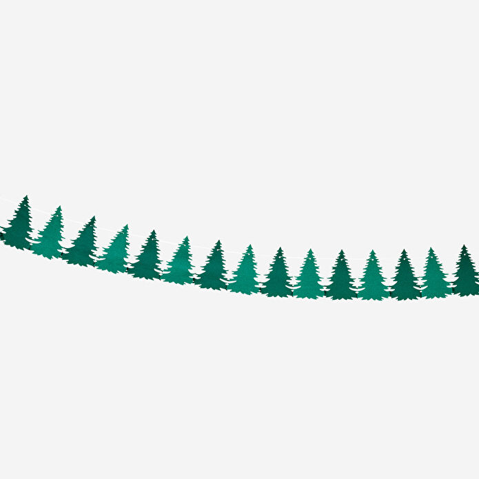 Flying Tiger Copenhagen Yılbaşı Ağacı Şeklinde Kağıt Duvar Süsü