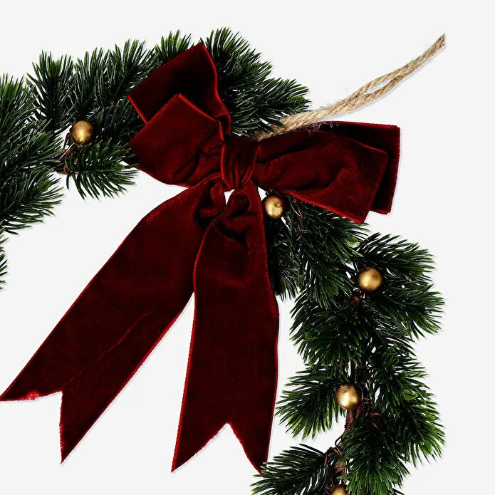 Flying Tiger Copenhagen Bordo Kurdeleli Kapı Çelengi