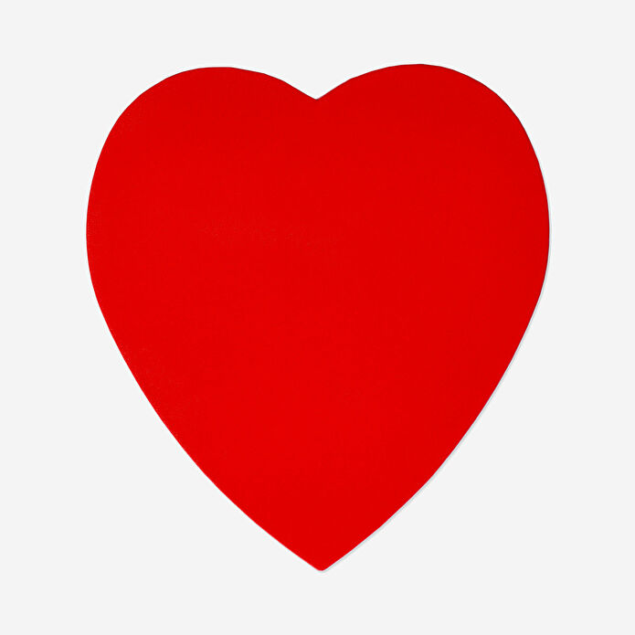 Flying Tiger Copenhagen Kırmızı Kalp Şeklinde Hediye Kutusu