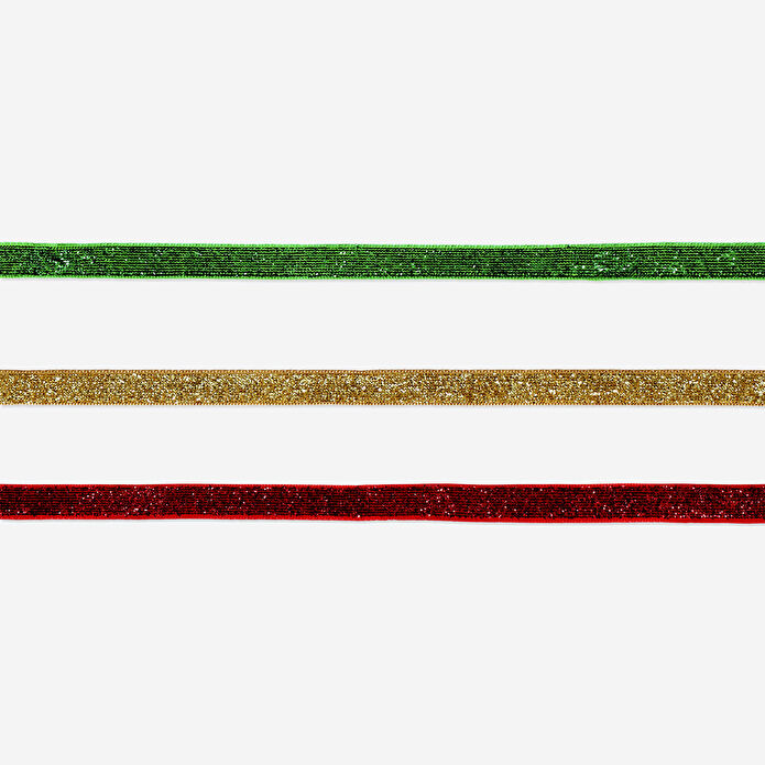 Flying Tiger Copenhagen 3'lü Parlak Kurdele Seti