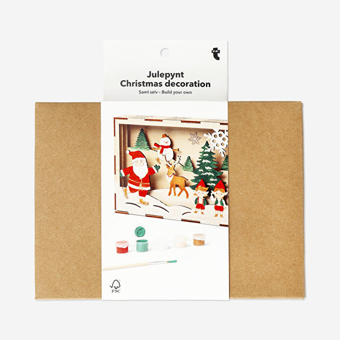 Flying Tiger Copenhagen Kendin Yap Yılbaşı Manzarası Seti