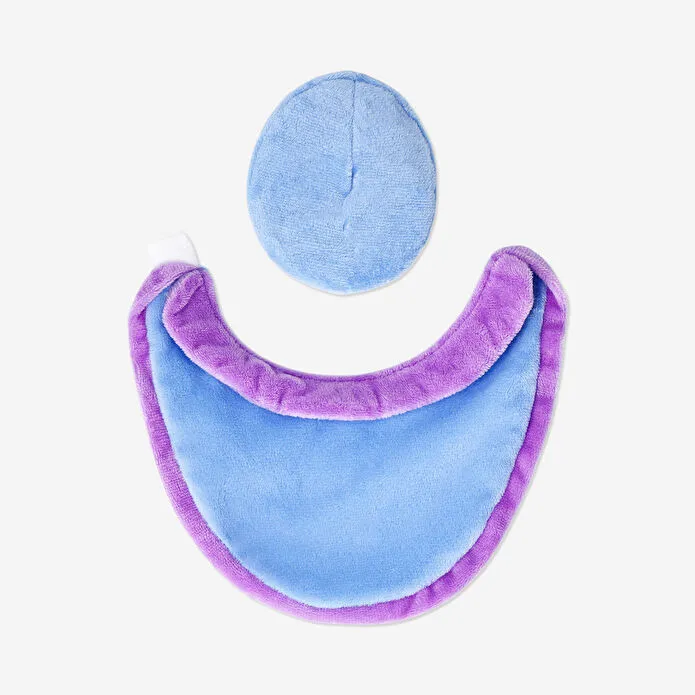 Flying Tiger Copenhagen Peluş Oyuncaklar İçin Mavi Şapka ve Pelerin Seti