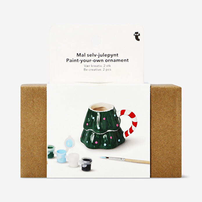 Flying Tiger Copenhagen Kendin Yap Kupa Şekilli Yılbaşı Ağacı Süsü