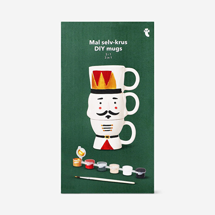 Flying Tiger Copenhagen Kendin Yap Üst Üste Dizilen Kupa Seti