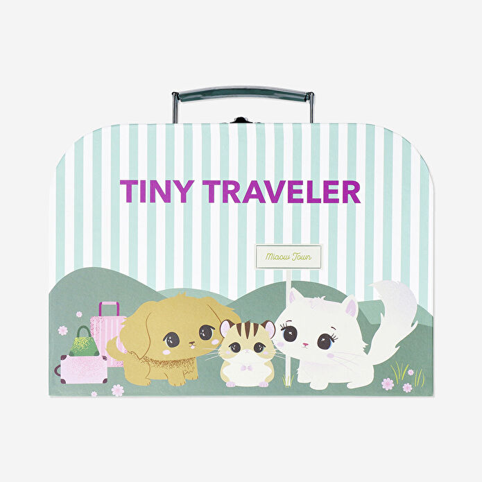 Flying Tiger Copenhagen Mavi Kağıt Saklama Çantası 26 cm