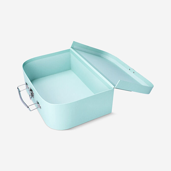 Flying Tiger Copenhagen Mavi Kağıt Saklama Çantası 26 cm