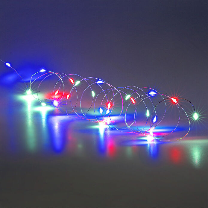 Flying Tiger Copenhagen Çok Renkli LED Işık Zinciri