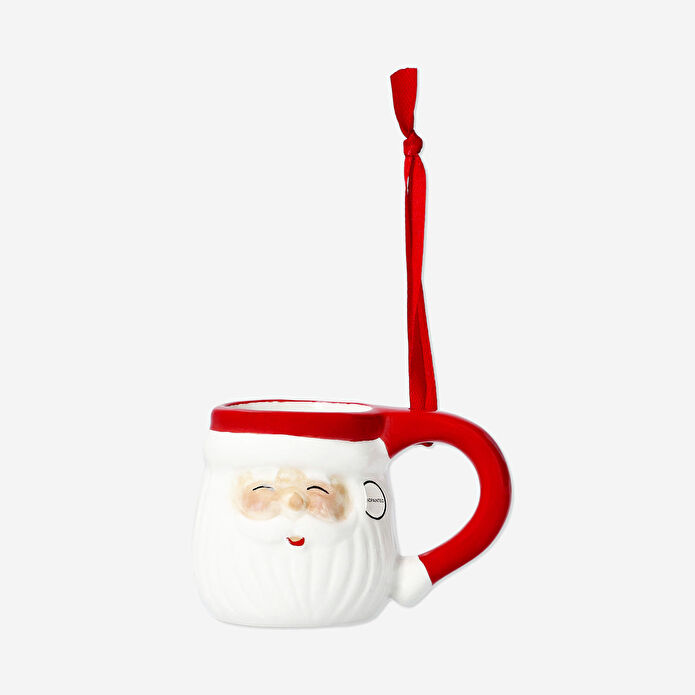 Flying Tiger Copenhagen Noel Baba Kupası Şeklinde Yılbaşı Ağacı Süsü