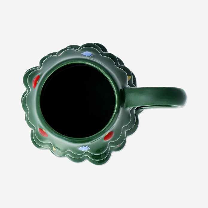 Flying Tiger Copenhagen Yılbaşı Ağacı Şeklinde Kupa 300 ml