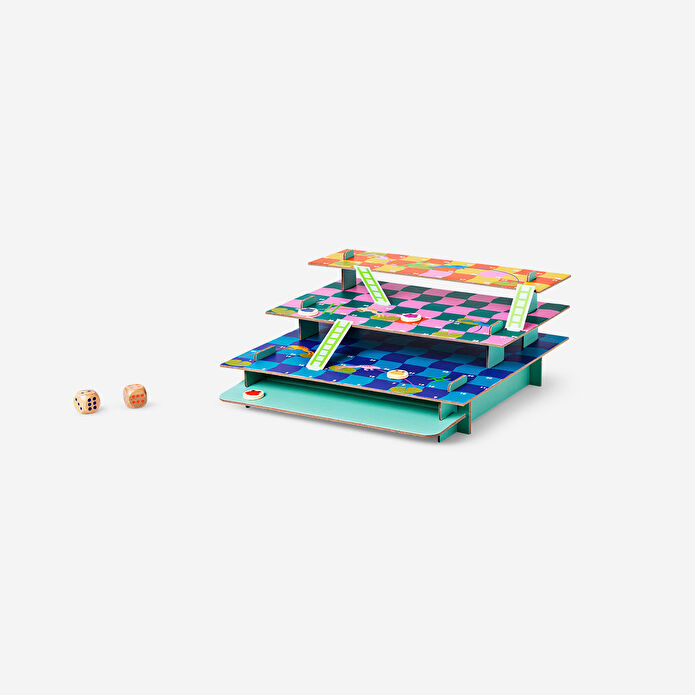 Flying Tiger Copenhagen 3D Kurbağalar ve Merdivenler Oyunu