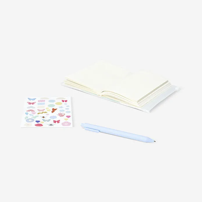 Flying Tiger Copenhagen Kelebek Detaylı Fermuarlı A6 Defter