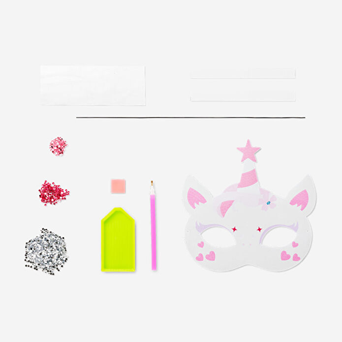 Flying Tiger Copenhagen Kendin Yap Taşlı Unicorn Maske