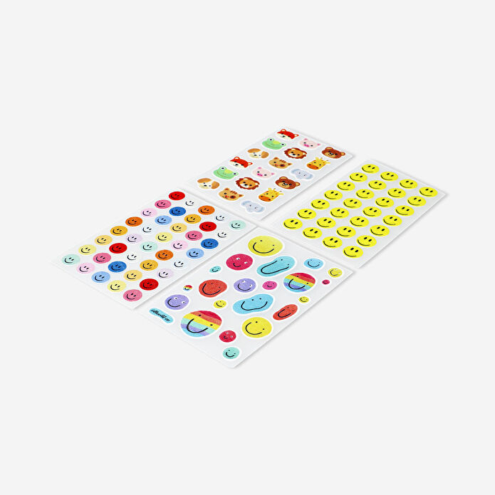 Flying Tiger Copenhagen Kadife Yüzler Sticker Seti