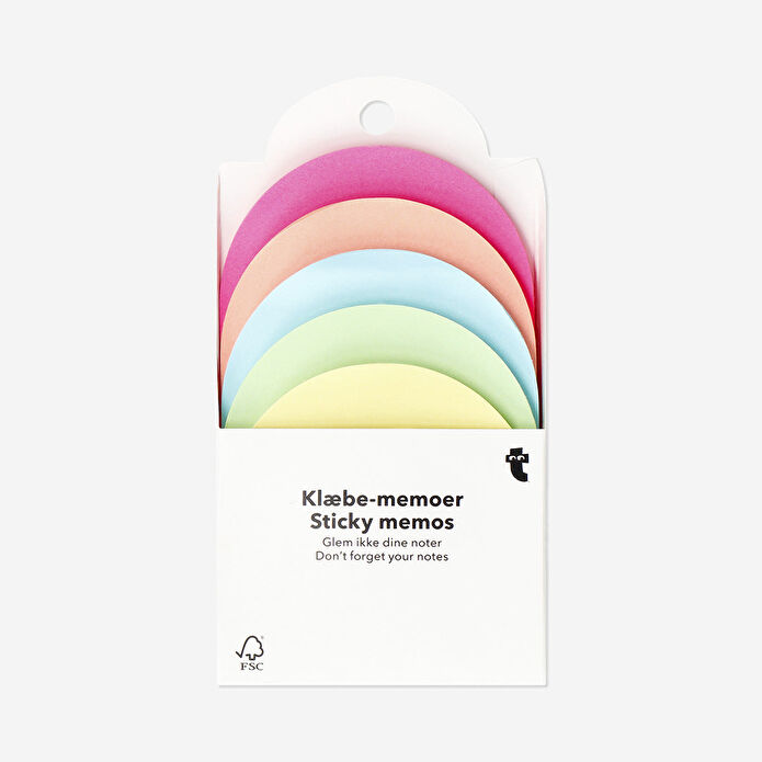 Flying Tiger Copenhagen Çok Renkli Yapışkan Notluk