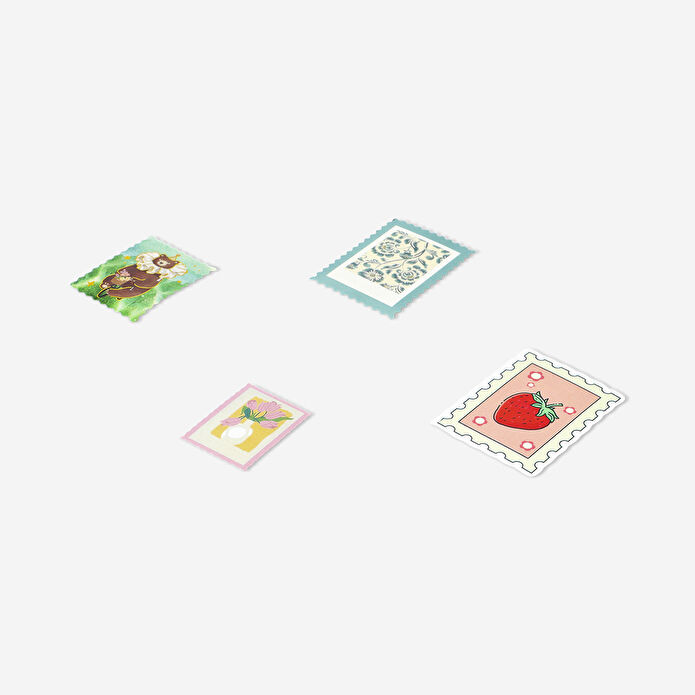 Flying Tiger Copenhagen Damga Şeklinde Sticker Seti